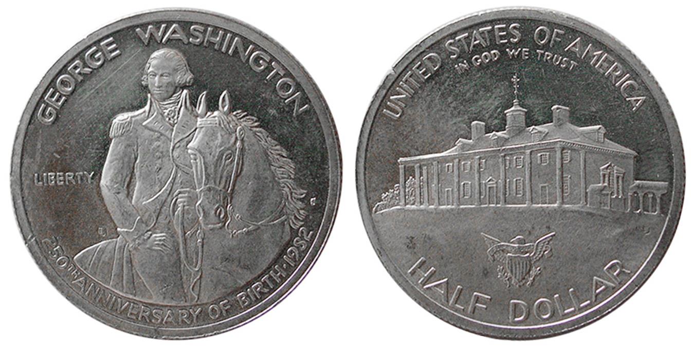 UNITED STATES, Washington. Half Dollar Medal